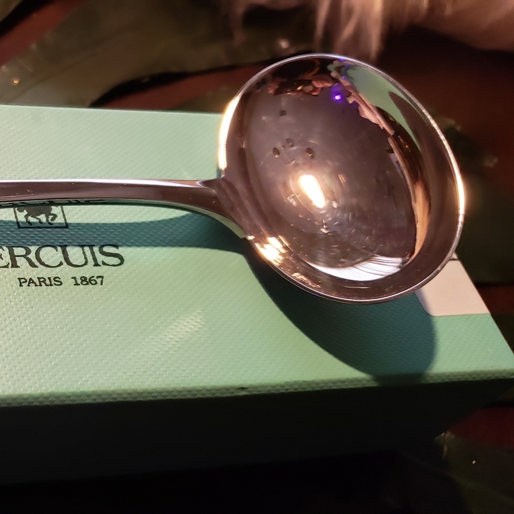 Ercuis Citeaux Silver-plated Gravy Spoon
